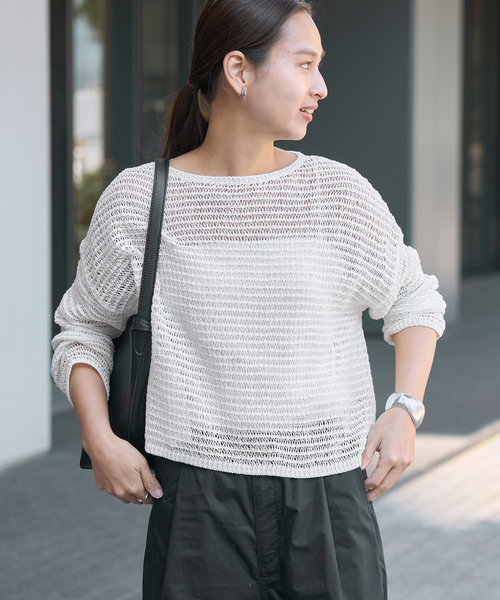 FRAMeWORK（フレームワーク） ニット セーター コットンコードニット