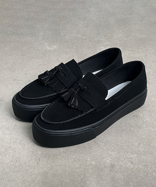 CALIFORNIA OUTFITTERS ローファー 1D65-SZ ボリュームソール タッセル
