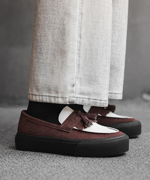 CALIFORNIA OUTFITTERS ローファー 1D65-SZ ボリュームソール タッセル