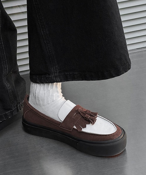 CALIFORNIA OUTFITTERS ローファー 1D65-SZ ボリュームソール タッセル