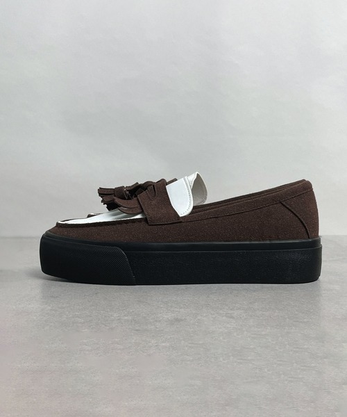 CALIFORNIA OUTFITTERS ローファー 1D65-SZ ボリュームソール タッセル