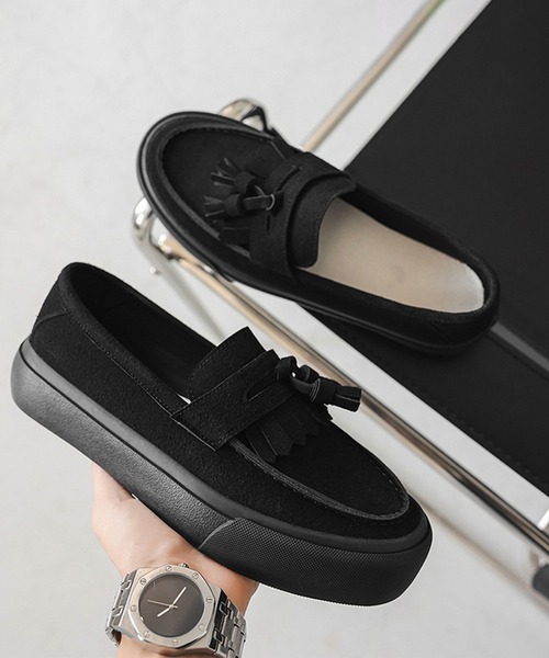CALIFORNIA OUTFITTERS ローファー 1D65-SZ ボリュームソール タッセル