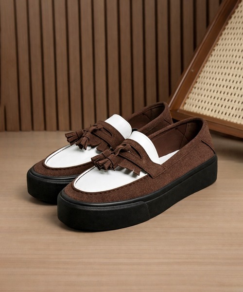 CALIFORNIA OUTFITTERS ローファー 通学 1D65-SZ ボリュームソール