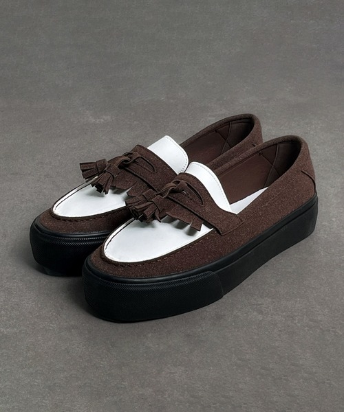 CALIFORNIA OUTFITTERS ローファー 通学 1D65-SZ ボリュームソール