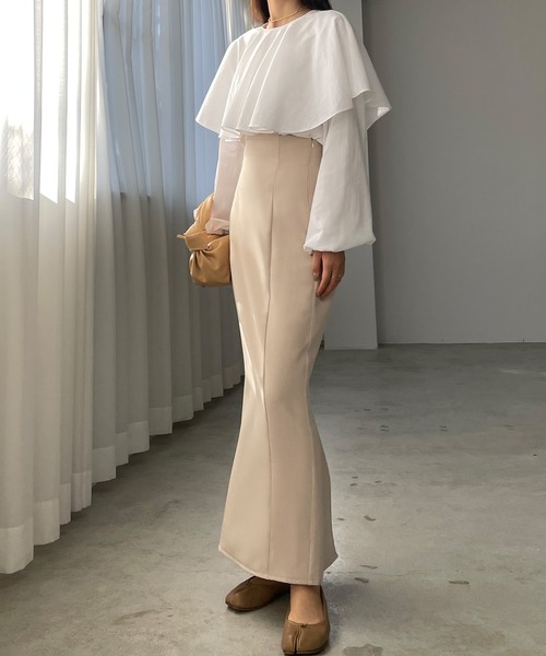 「Louere」 ロングスカート SMALL ブラック レディース_画像2