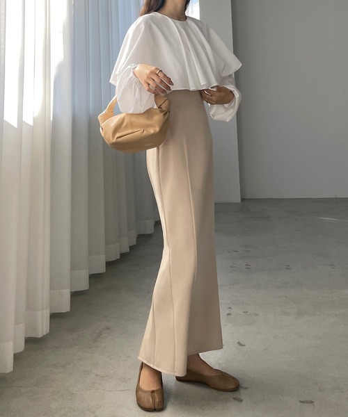 「Louere」 ロングスカート SMALL ブラック レディース_画像4