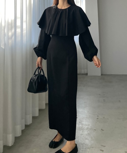 「Louere」 ロングスカート SMALL ブラック レディース_画像9