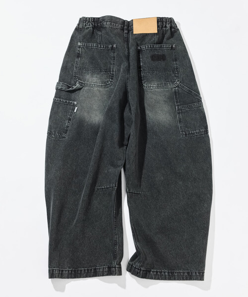 nautica デニムパンツ ダブルニー ペインター ワイド ノーチカ バギー NAUTICA（ノーティカ） ジーンズ スーパーワイド カーブシルエット