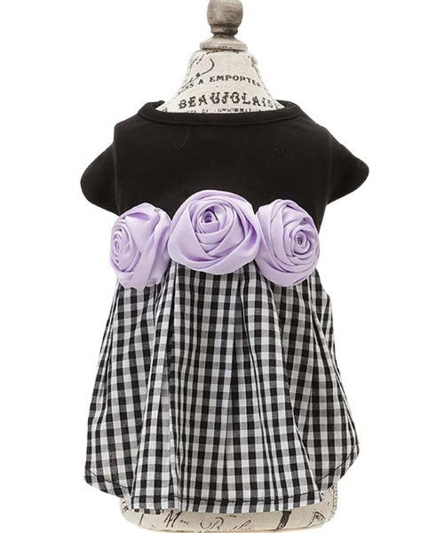 ANNA SUI（アナスイ） 犬 服 ANNA SUI/バラコサージュギンガムチェック