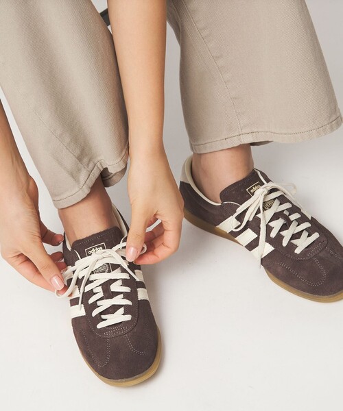 スニーカー 「adidas Originals」ガゼル ロー プロ スニーカー レディースの画像