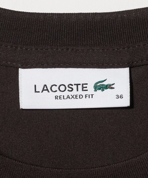 tシャツ 「LACOSTE」ショートスリーブ Tシャツ レディースの画像