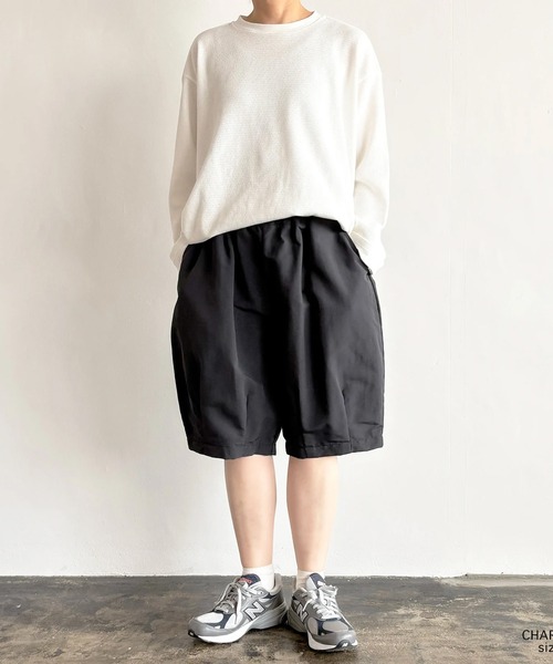 HARVESTY（ハーベスティ） ワイドパンツ パンツ EASY CIRCUS SHORTS