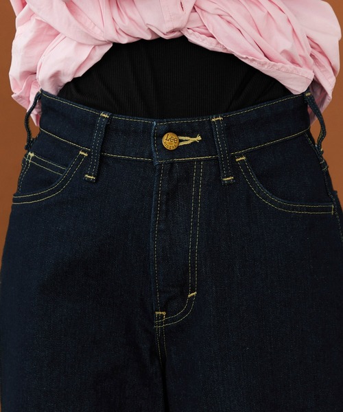 「Lee」 デニムパンツ MEDIUM インディゴブルー レディース_画像7