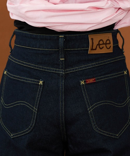 「Lee」 デニムパンツ MEDIUM インディゴブルー レディース_画像8