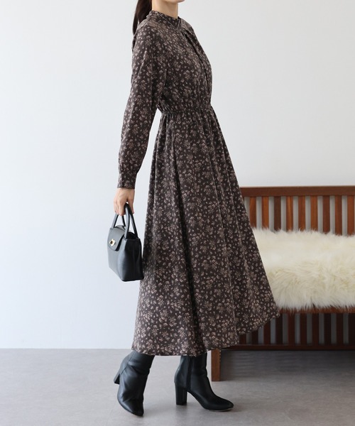 「BLUEEAST」 長袖ワンピース MEDIUM ブラック レディース_画像6