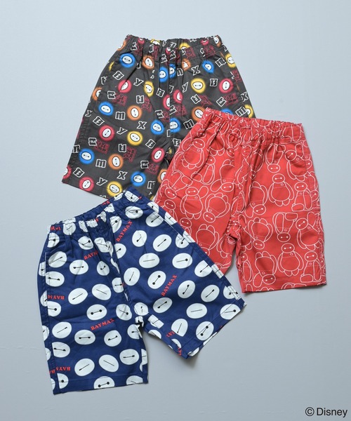 Disney（ディズニー） ハーフパンツ パンツ 「ベイマックス」別注総柄