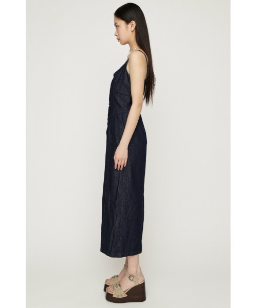 SLY(スライ) ワンピース DENIM I LINE CAMI L/OP デニムアイライン SLY(スライ) ワンピース DENIM I LINE CAMI L/OP デニムアイライン