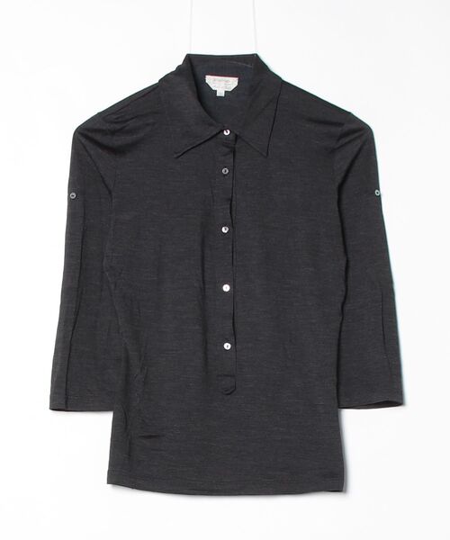 Max Mara（マックスマーラ） 7分袖カットソー S グレー レディース