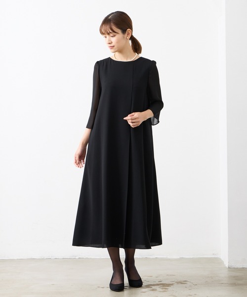 AIMER（エメ） 長袖ワンピース LARGE ブラック レディース : ZOZOTOWN