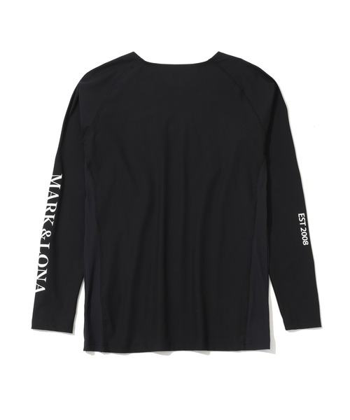 MARK & LONA ブラック長袖シャツ サイズ50 MARK&LONA（マークアンドロナ） tシャツ HEC U-Neck UV Base Layer