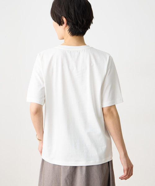 DECOY SINCE 1981 tシャツ 「ひやさらコットン」フラワープリントT