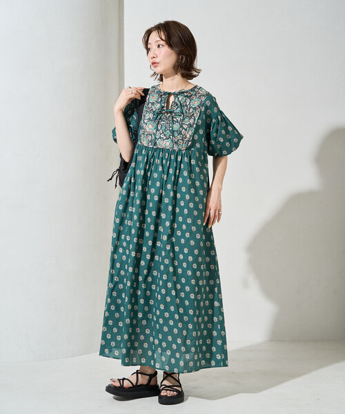 FREAK'S STORE（フリークスストア） ワンピース 限定展開 インド 花柄