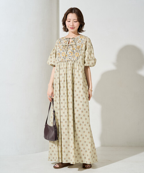 FREAK'S STORE（フリークスストア） ワンピース 限定展開 インド 花柄