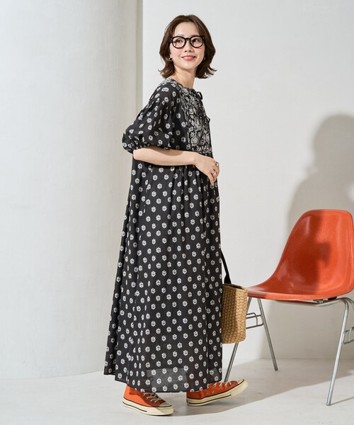 FREAK'S STORE（フリークスストア） ワンピース 限定展開 インド 花柄