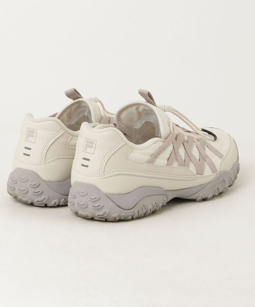 「FILA」 ローカットスニーカー 26.0cm ベージュ レディース_画像2