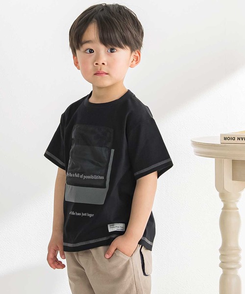 BeBe Petits Pois Vert（ベベ プチ ポワ ヴェール） tシャツ