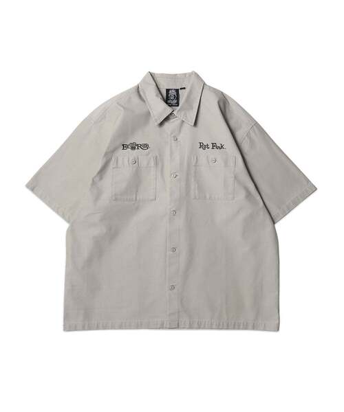 RAT FINK（ラットフィンク） シャツ 半袖 Rat Finkプリント バック