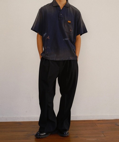 シャツ 「KHOKI」Faded Memory T Shirt メンズの画像
