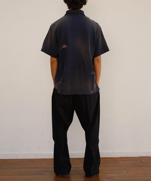 シャツ 「KHOKI」Faded Memory T Shirt メンズの画像