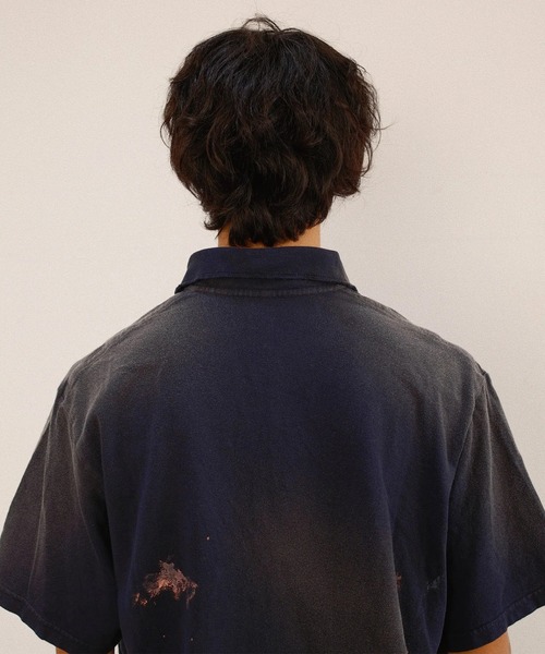 シャツ 「KHOKI」Faded Memory T Shirt メンズの画像