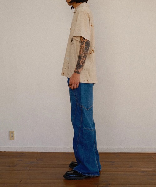 シャツ 「KHOKI」Faded Memory T Shirt メンズの画像