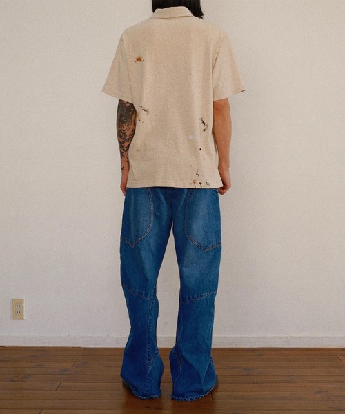 シャツ 「KHOKI」Faded Memory T Shirt メンズの画像