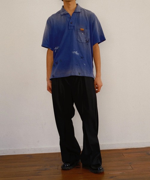 シャツ 「KHOKI」Faded Memory T Shirt メンズの画像