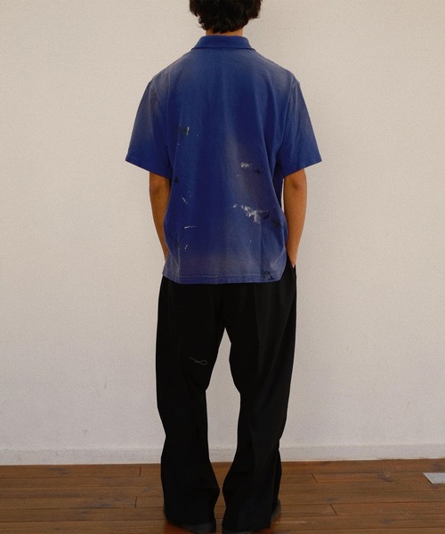 シャツ 「KHOKI」Faded Memory T Shirt メンズの画像