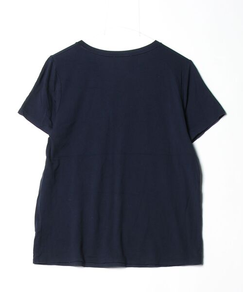 「theory luxe」 半袖Tシャツ 38 ネイビー レディース_画像2