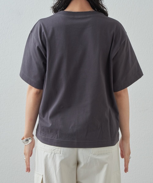 「MICKEY MOUSE」 半袖Tシャツ FREE オフホワイト レディース_画像7