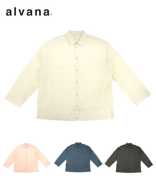 シャツ 「alvana」UNEVEN SQUARE SHIRTS / 4カラー 「ALV-90180」 メンズ | STYLISE | 03