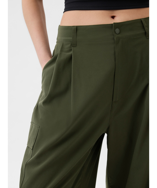 「GAP」 カーゴパンツ L カーキ レディース_画像3
