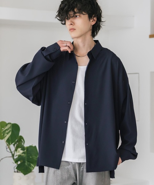 「Rocky Monroe」 長袖シャツ X-LARGE ブルー メンズ_画像3
