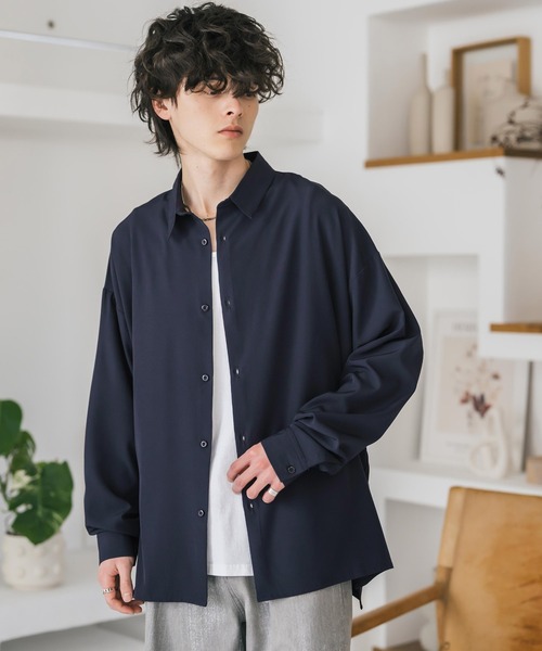 「Rocky Monroe」 長袖シャツ X-LARGE ブルー メンズ_画像5