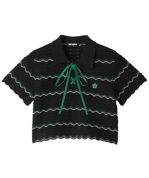 MARY QUANT（マリークヮント） tシャツ 半袖 マリークワント ウェーブ