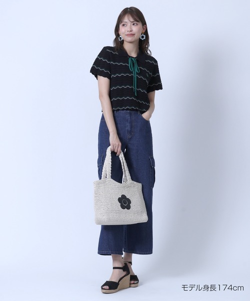 MARY QUANT（マリークヮント） tシャツ 半袖 マリークワント ウェーブ