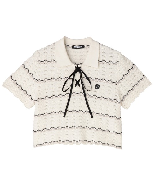 MARY QUANT（マリークヮント） tシャツ 半袖 マリークワント ウェーブ