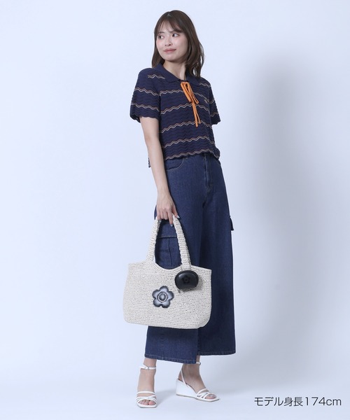 MARY QUANT（マリークヮント） tシャツ 半袖 マリークワント ウェーブ