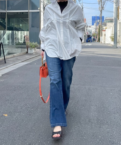 「un dix cors」 デニムパンツ M ネイビー レディース_画像2