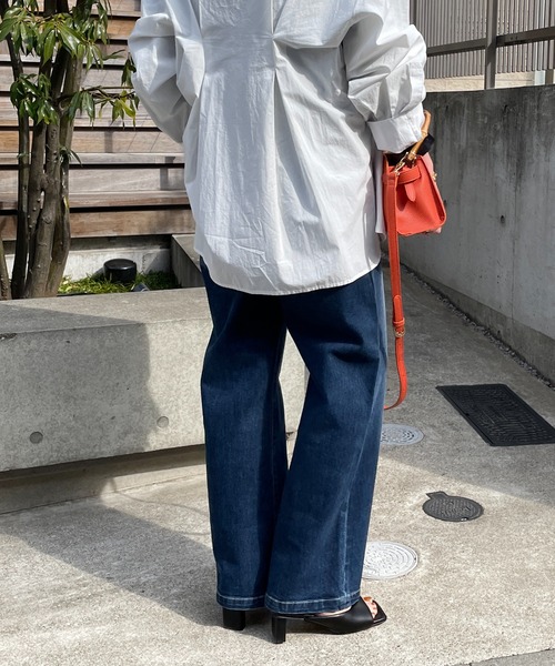 「un dix cors」 デニムパンツ M ネイビー レディース_画像7